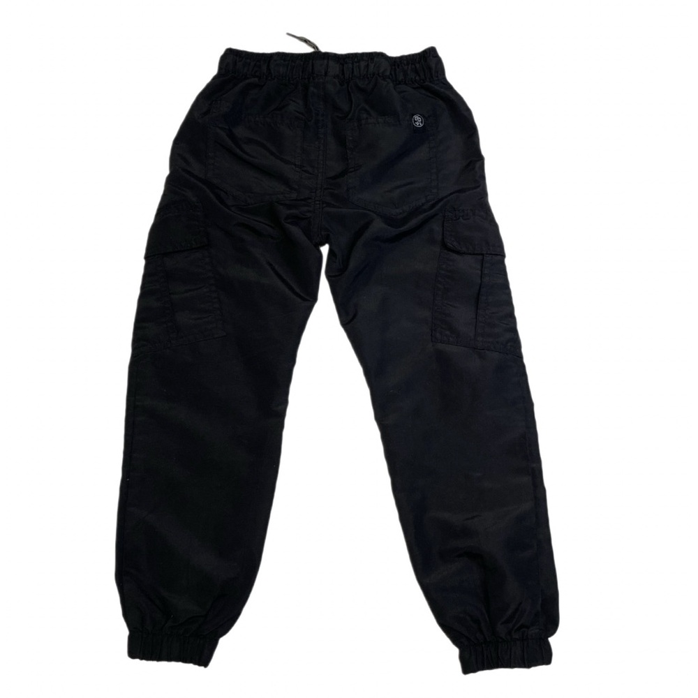Street Rules Cargo Joggers Youth Boys 6 Black Y2K Streetwear Gorpcore - Picture 3 of 6